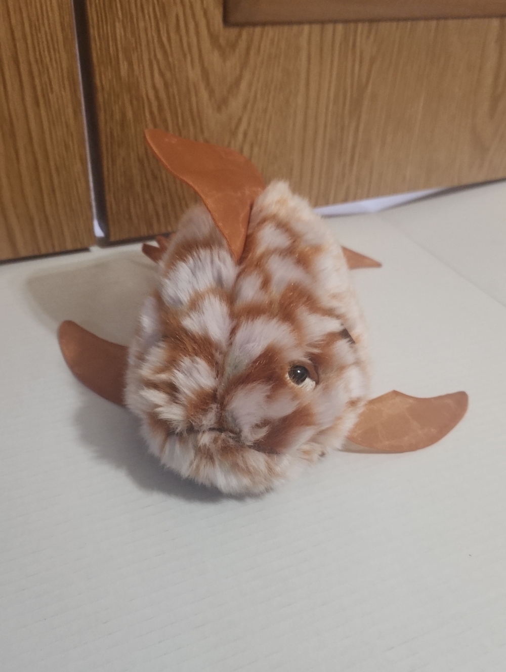 Jellycat London Retired Grumpy Orange Fish